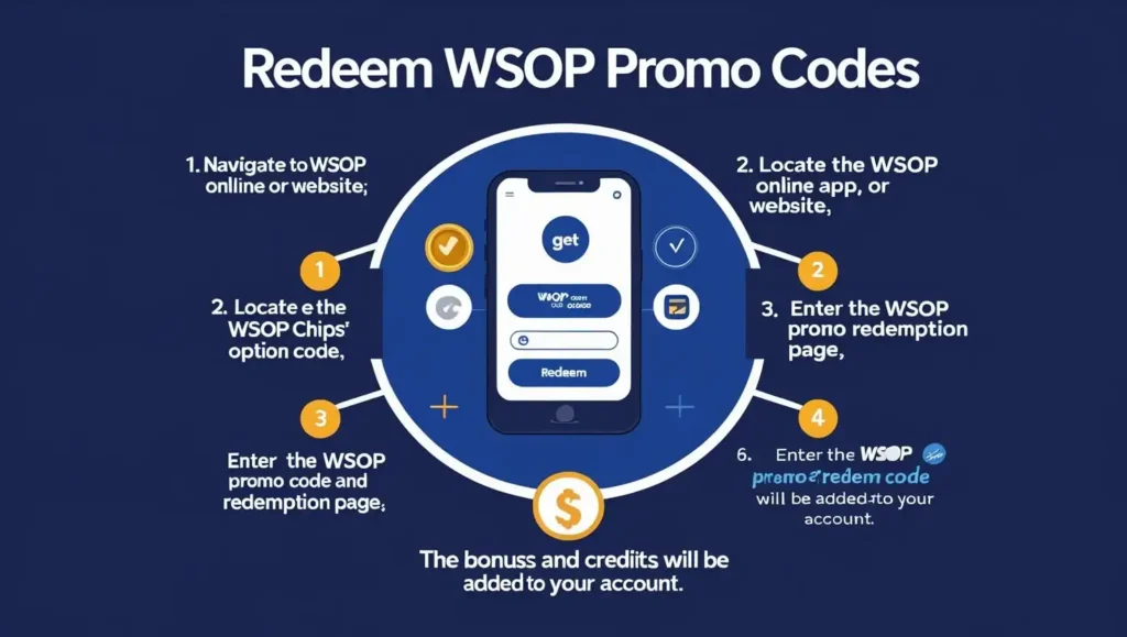 Redeem WSOP Promo Codes